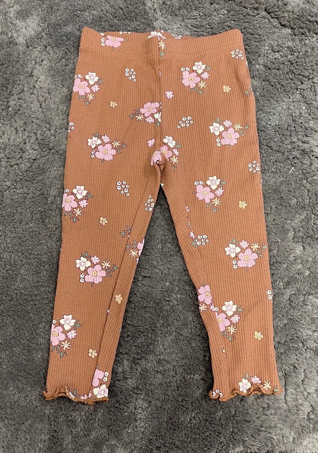 Blue Seven Legging rib gebloemd