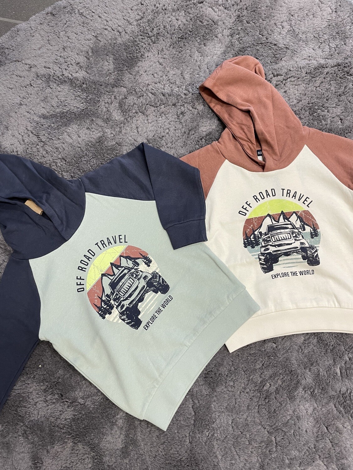 Blue Seven Hoodie Off-Road