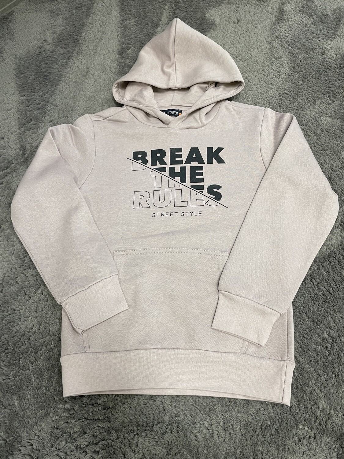 Blue Seven Hoodie Lila