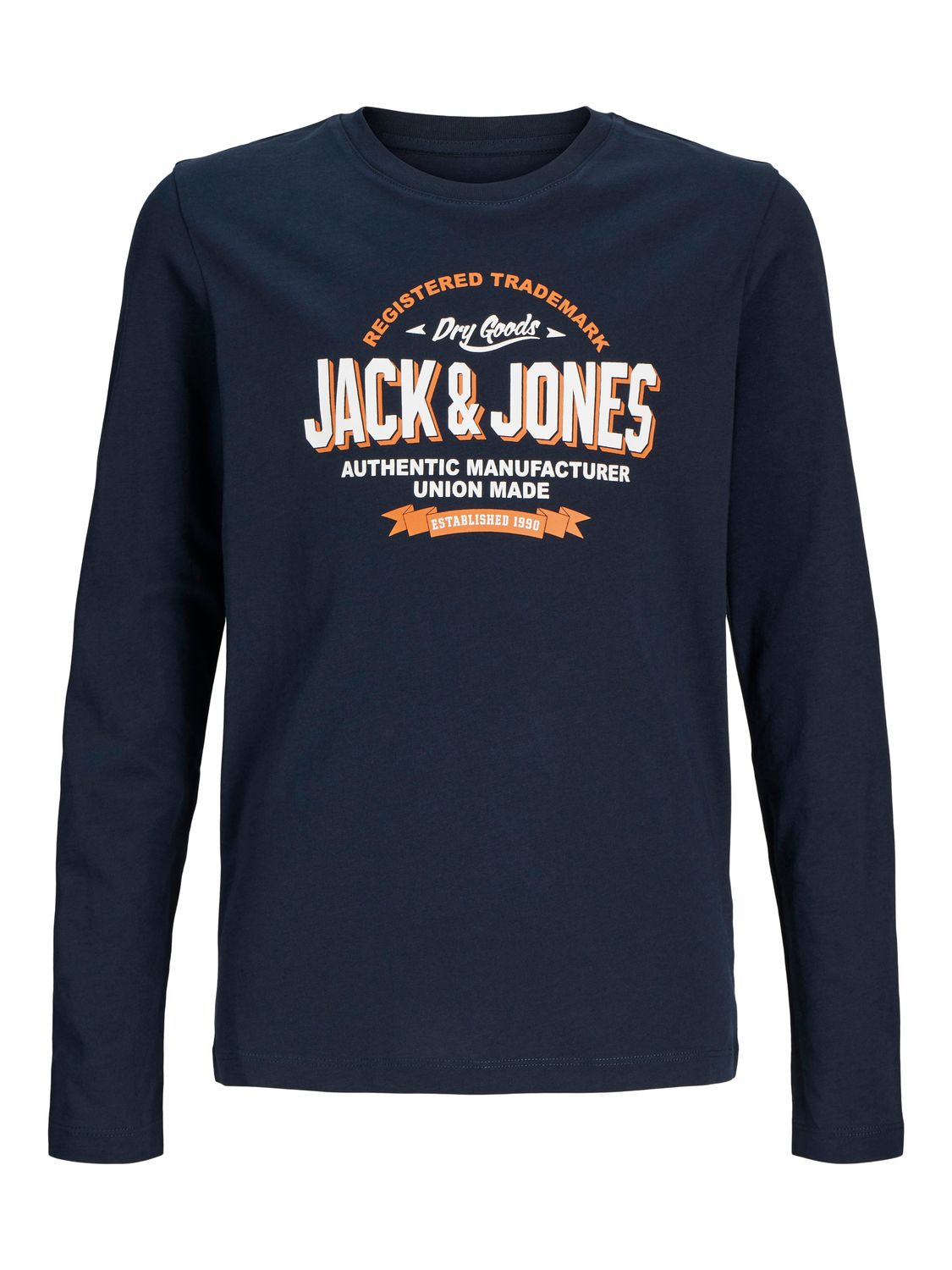 Jack&amp;Jones longsleeve logo navy blazer