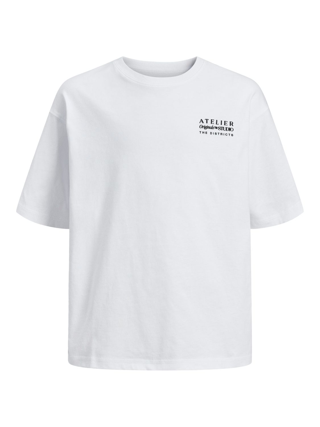 Jack&amp;Jones Brooklyn backprint white