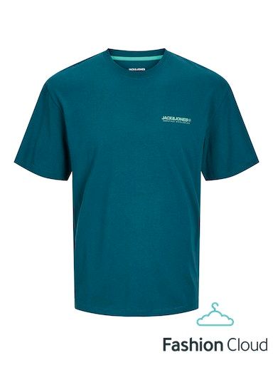 Jack&amp;Jones Tee deel teal/winter grey