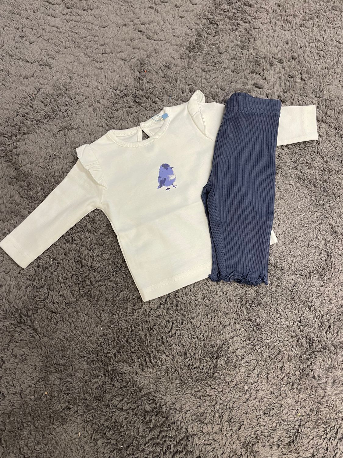 Blue Seven tweedelige set Bird