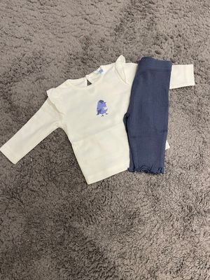 Blue Seven tweedelige set Bird