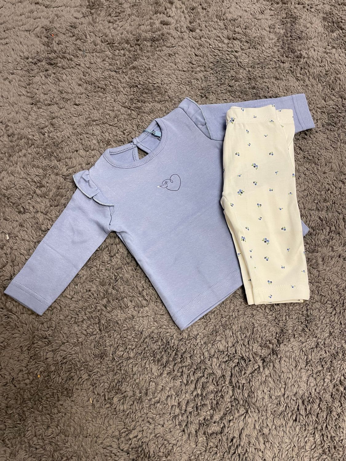 Blue Seven tweedelige set besjes