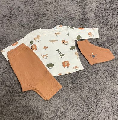 Blue Seven drie delige set zoo