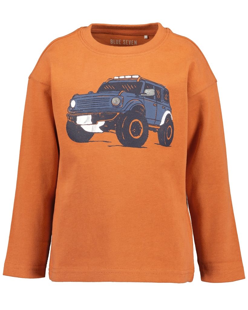 Blue Seven Longsleeve Off Road Roest oranje