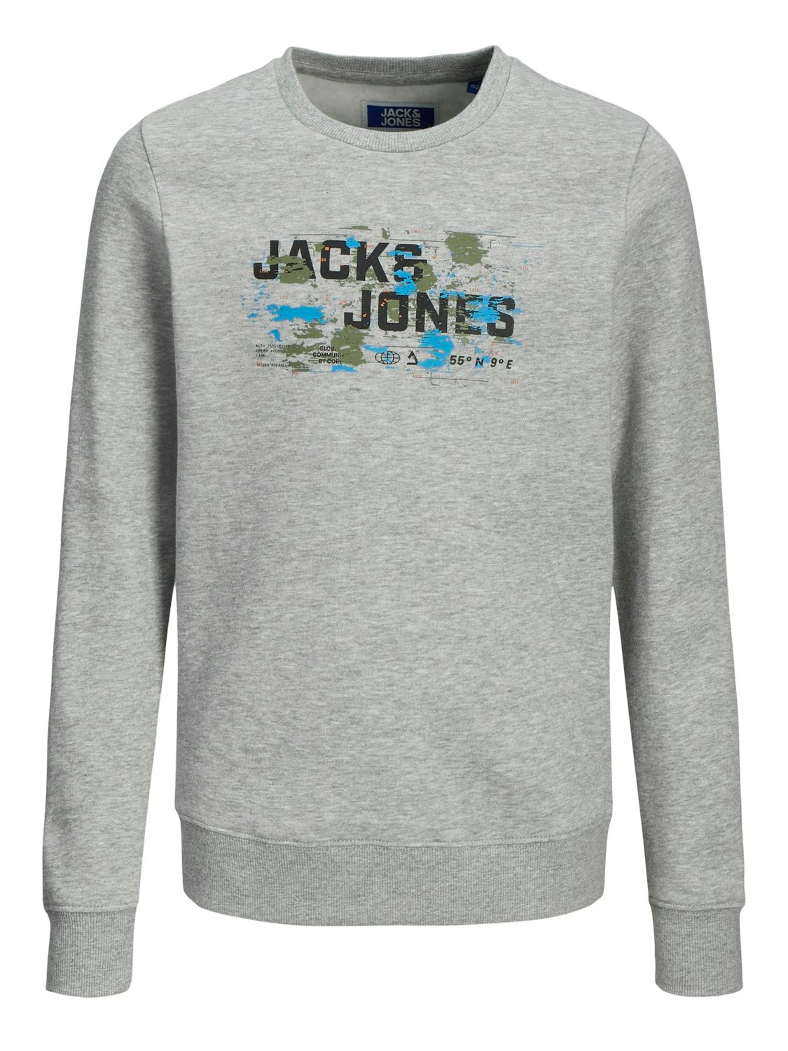 Jack&amp;Jones Sweater Logo Light Grey