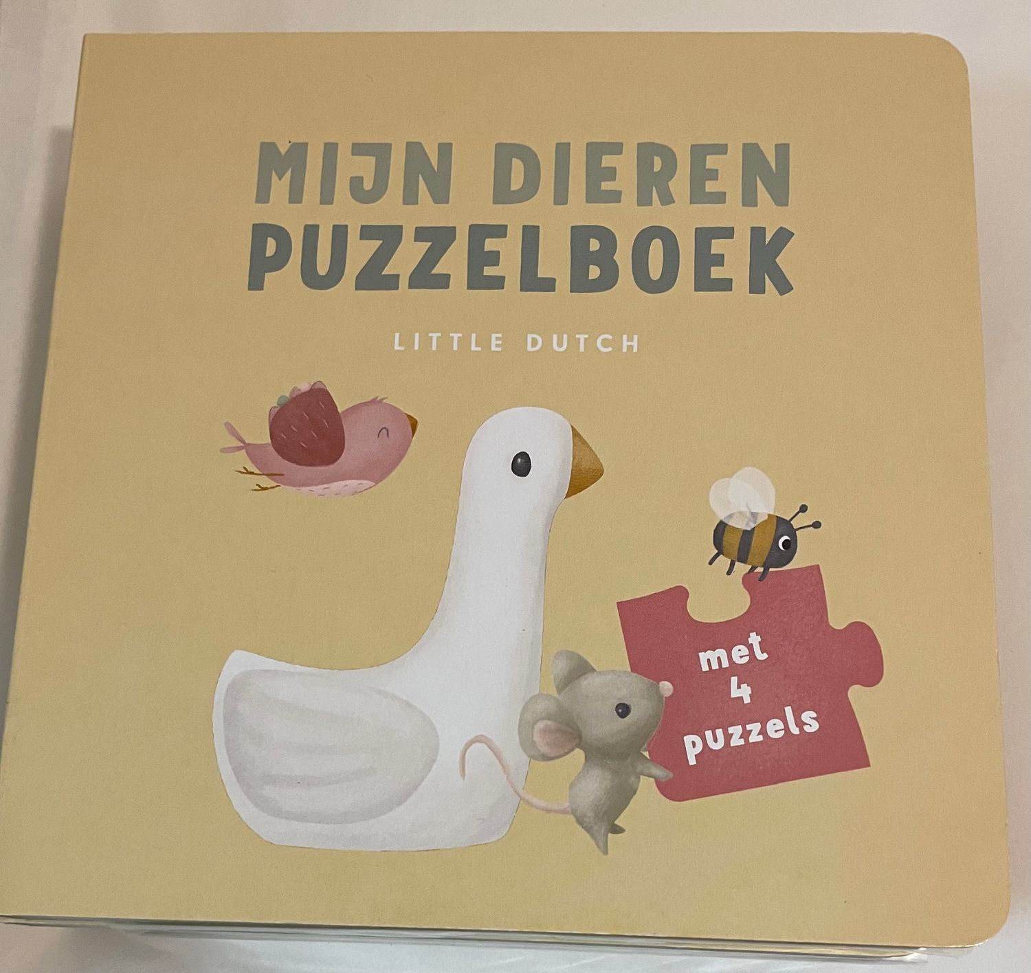 Little Dutch mijn dierenpuzzelboek 1+