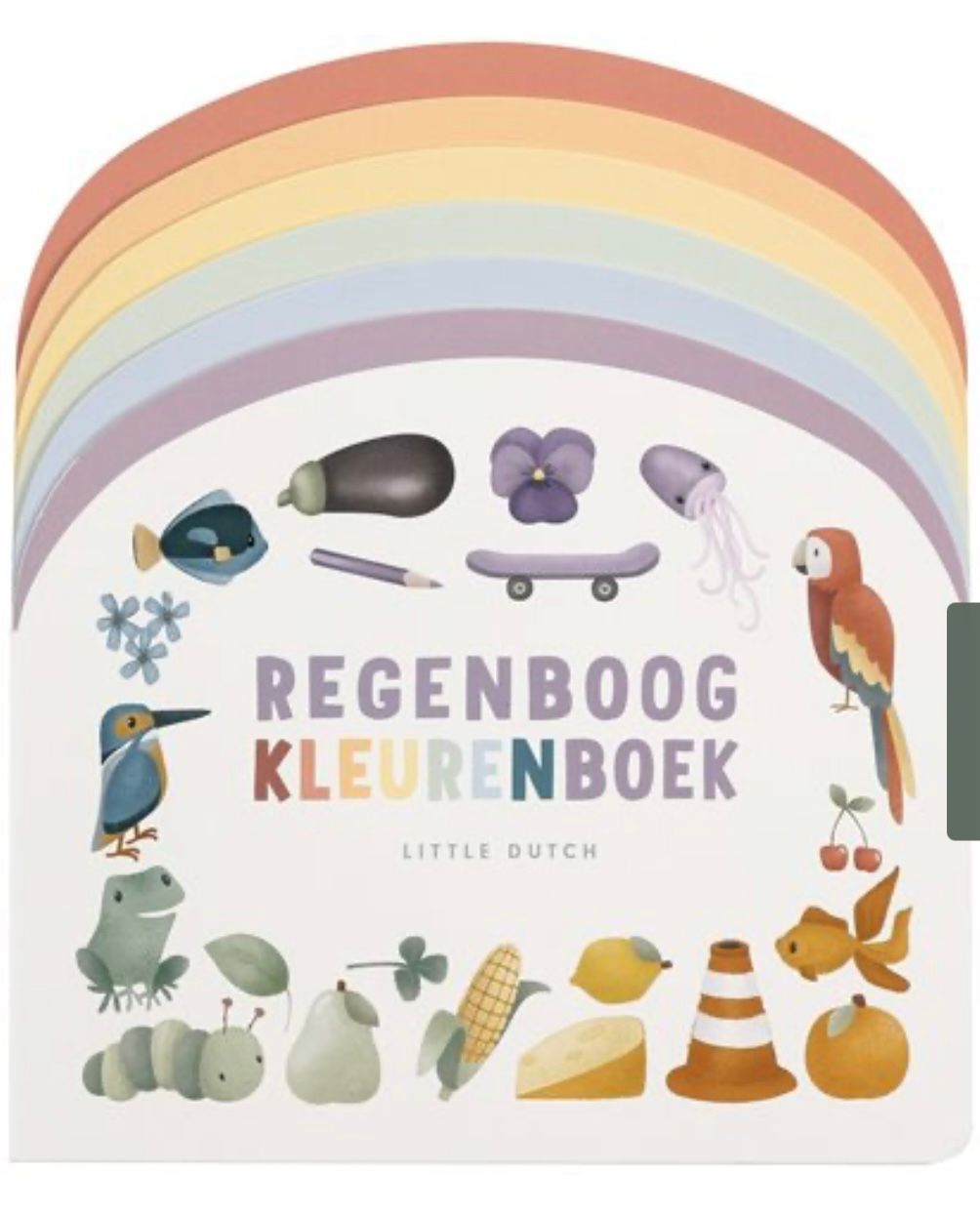 Little Dutch regenboog kleurenboek