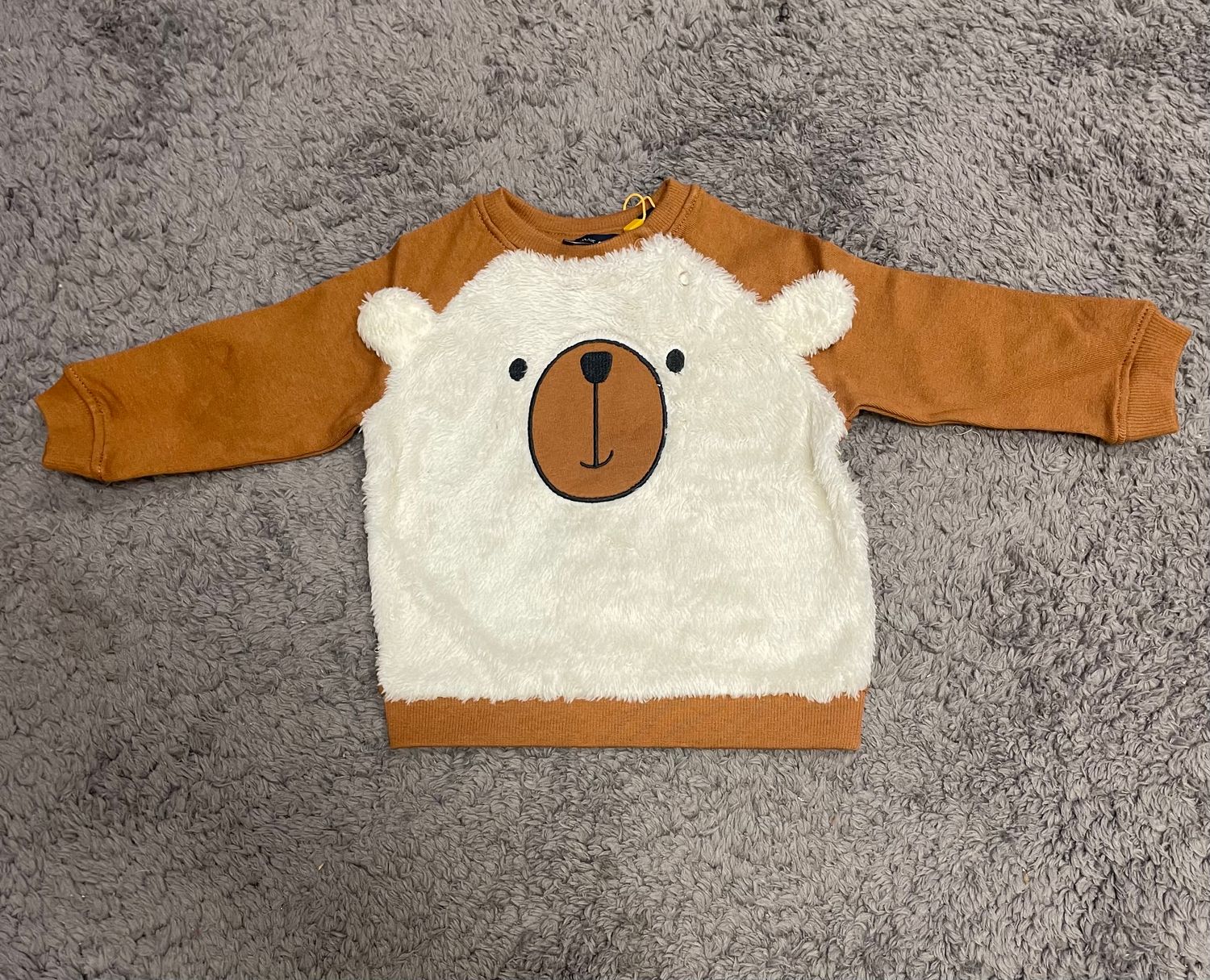 Blue Seven sweater beer bruin