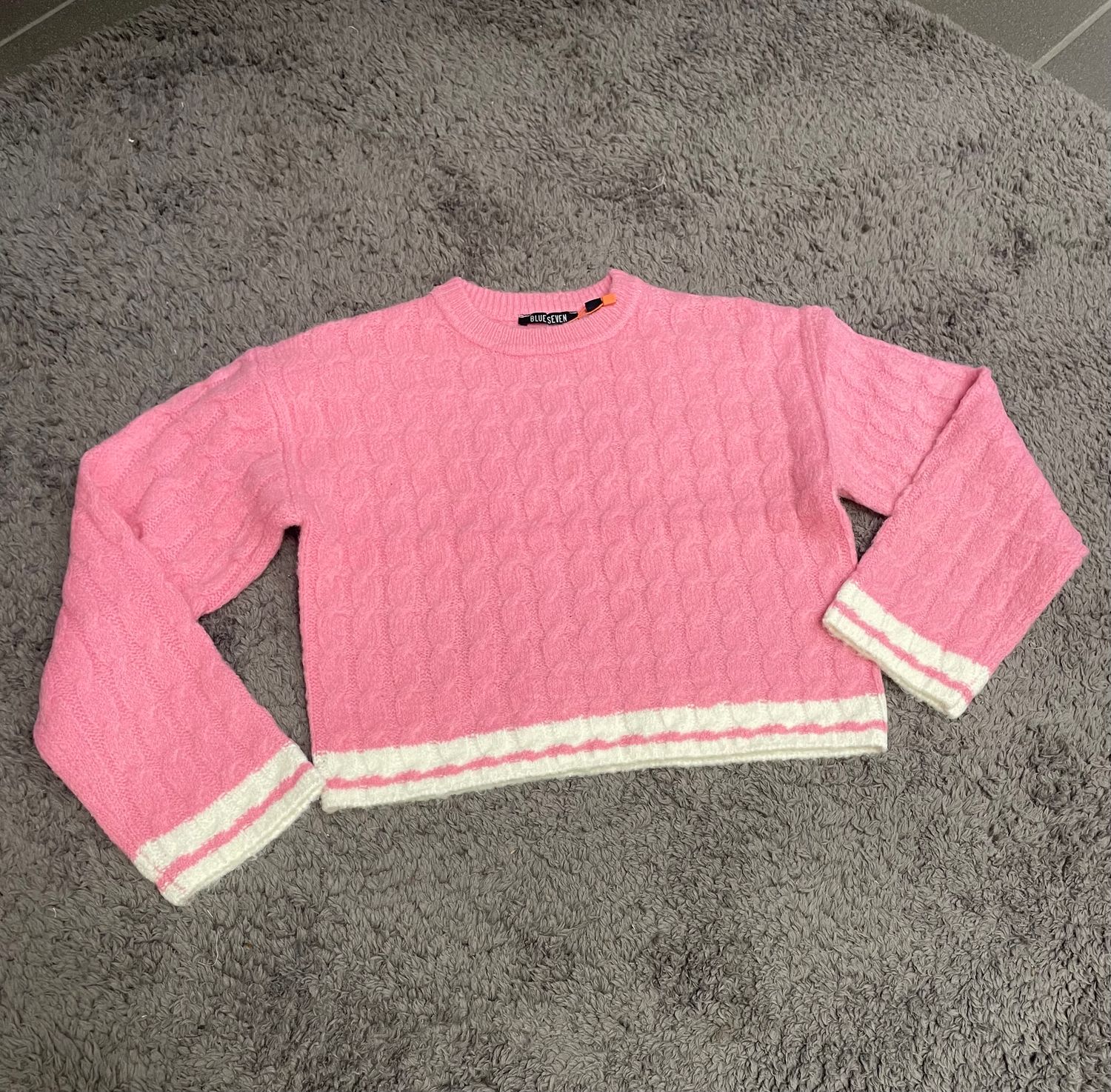 Blue Seven sweater knit roze