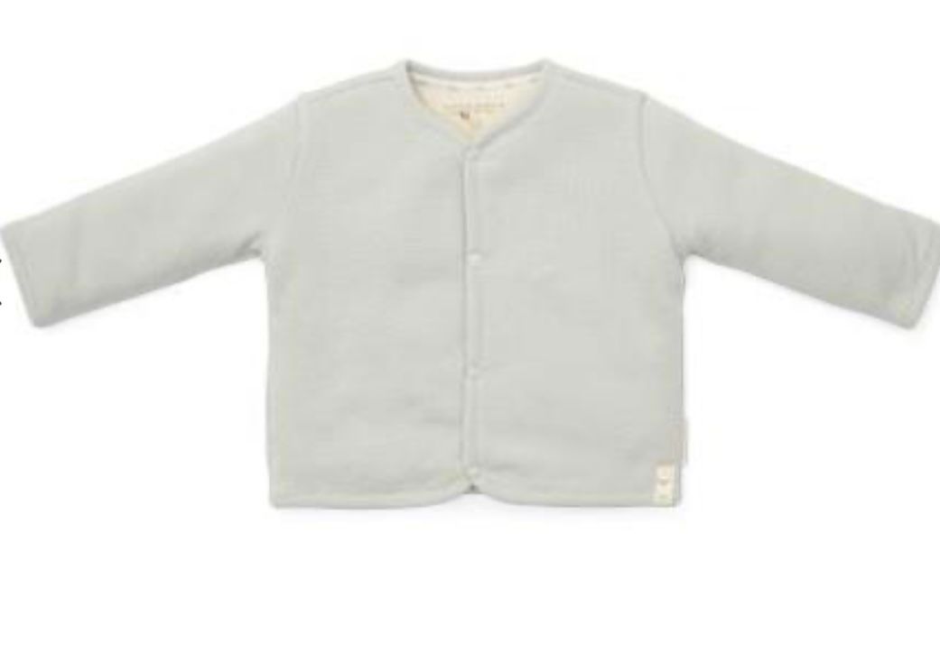 Little Dutch cardigan waffle soft green