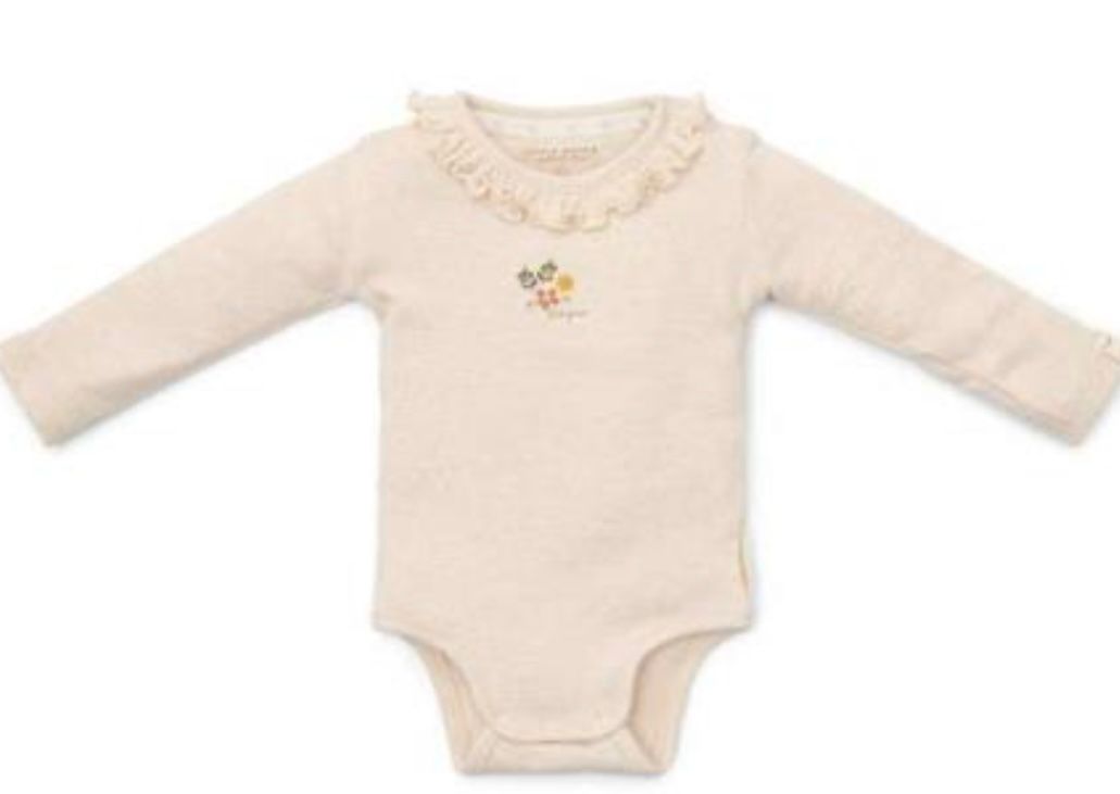 Little Dutch body longsleeve Sand