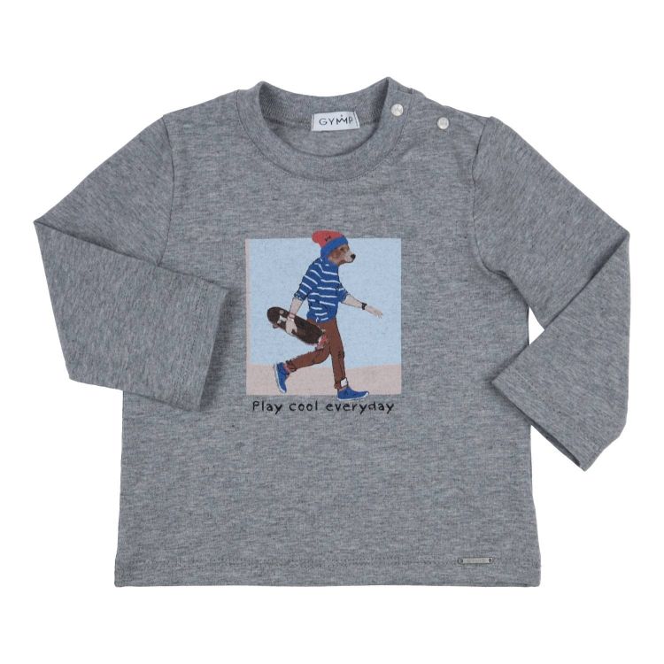 Gymp Longsleeve play cool grijs