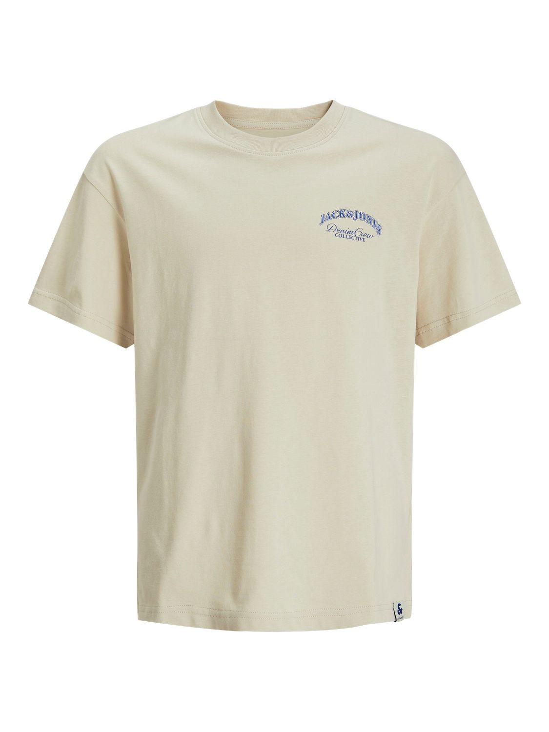 Jack&amp;Jones Brandes Backprint T-Shirt Moonbeam