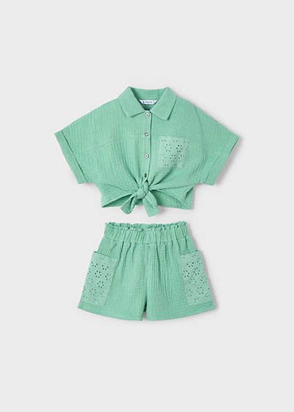 Mayoral short set Mint