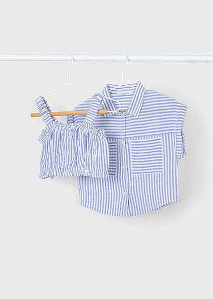 Mayoral 2 pieces striped