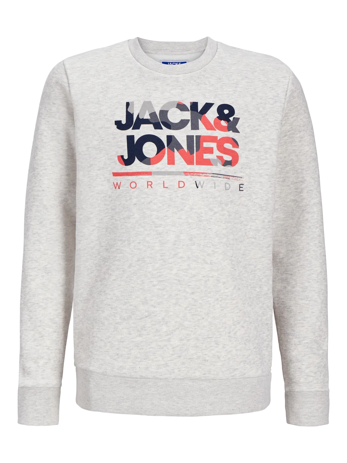 Jack&amp;Jones sweater worldwide White melange