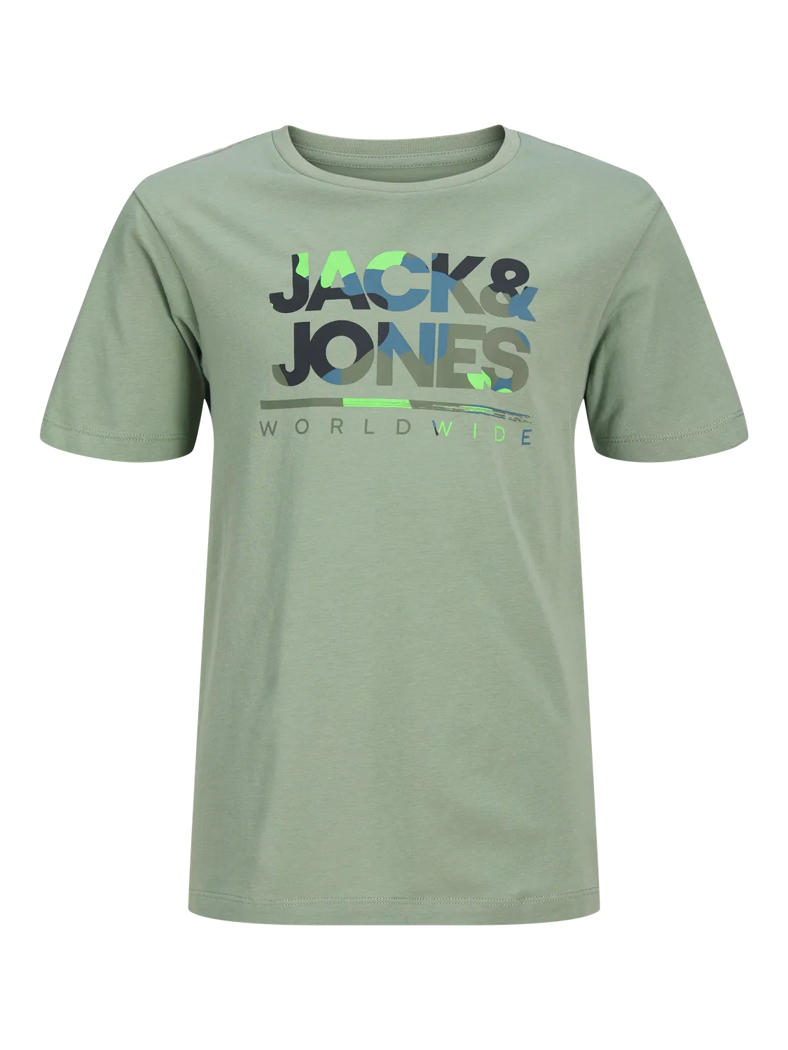 Jack&amp;Jones t-shirt worldwide Iceberg green