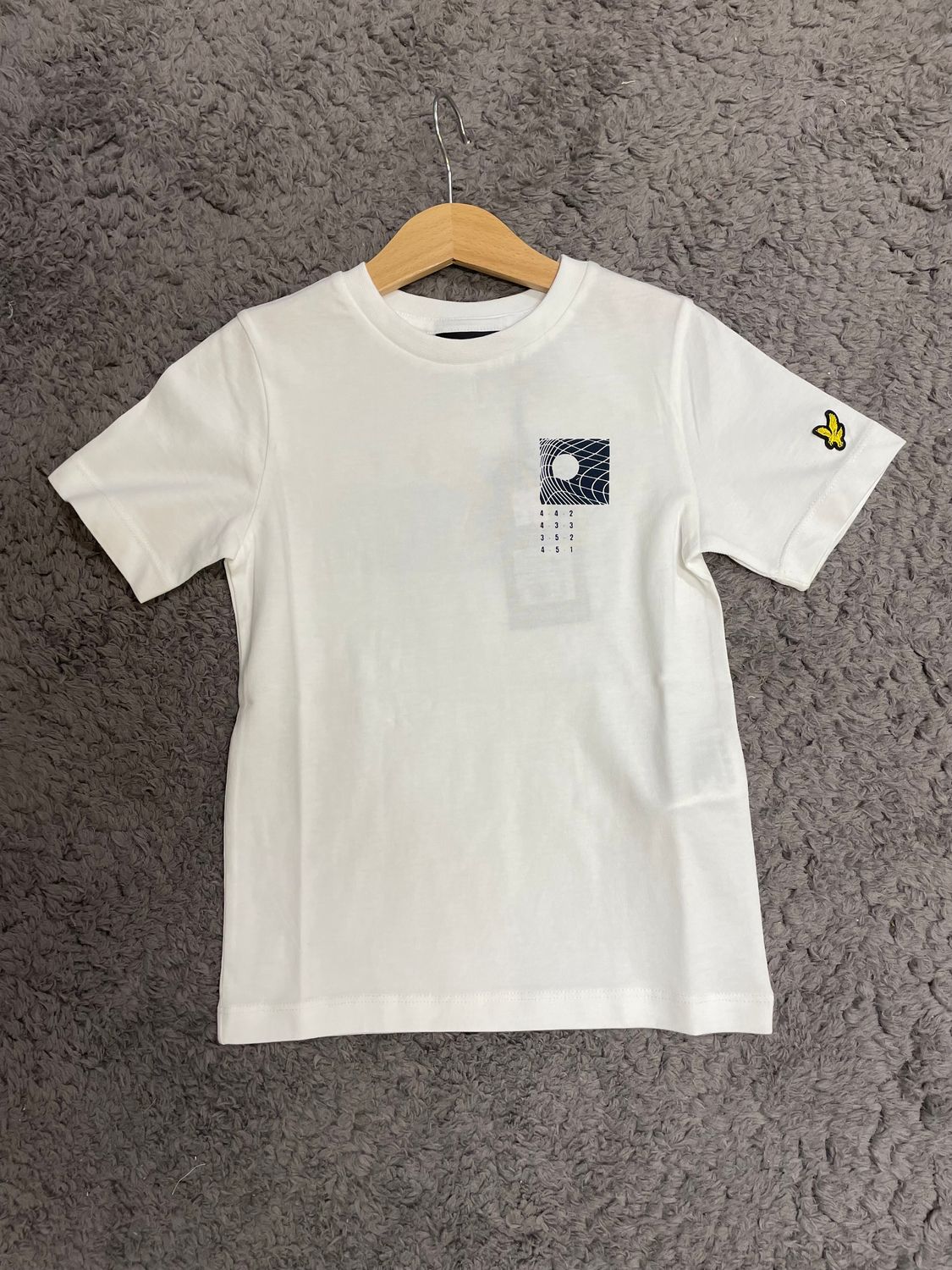 Lyle&amp;Scott T shirt Graphic Backprint White