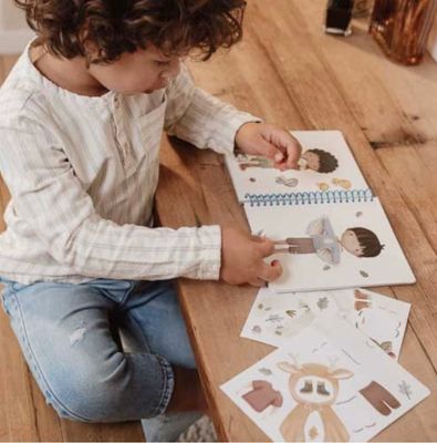 Little Dutch dress me up stickerboek 3jaar+