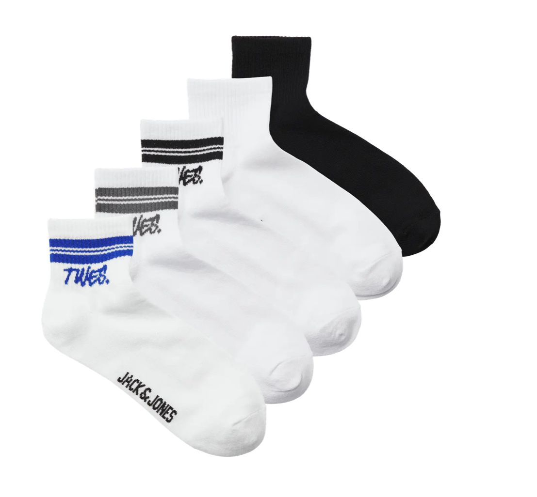 Jack&amp;Jones 5-pack enkelkousen