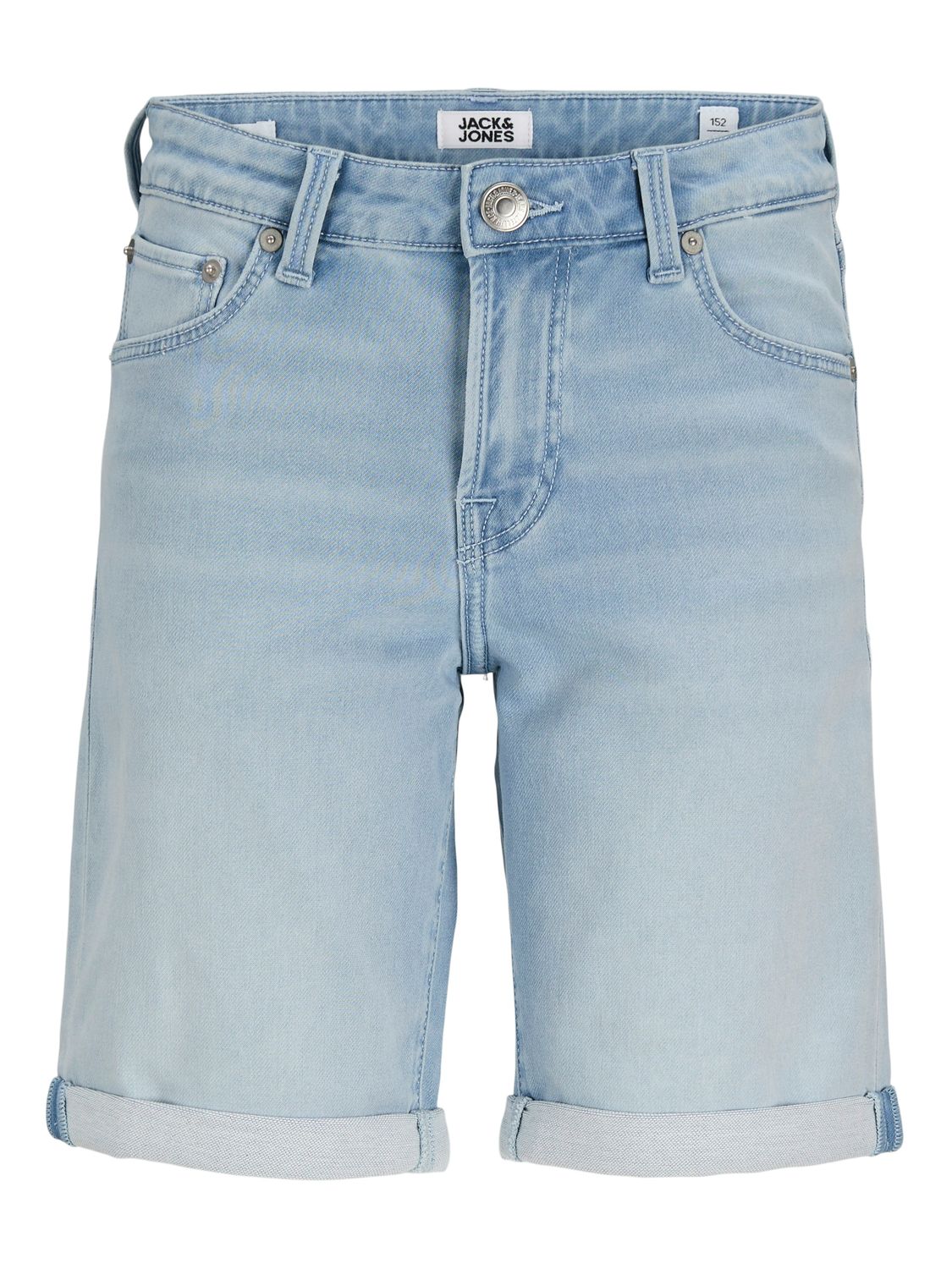Jack&amp;Jones Jeans short lichtblauw stretch