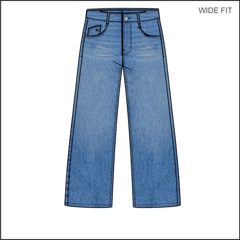 Retour Celeste Jeans Wide Leg medium Blue denim