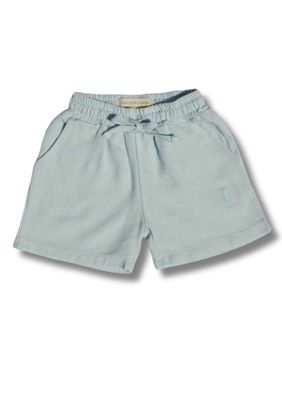 TwoYou Label Sammy linnen short lichtblauw