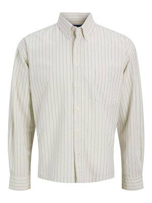 Jack&amp;Jones linnen hemd boxy oxford