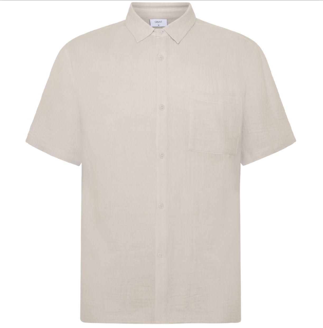 Grunt Tetra hemd Beige
