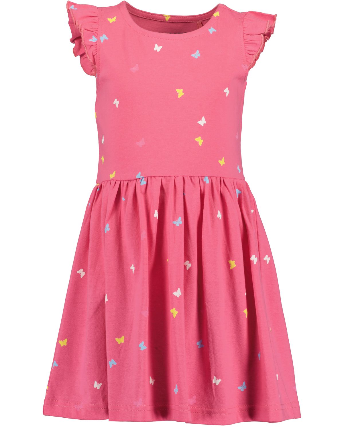 Blue Seven zomerkleedje vlinder roze