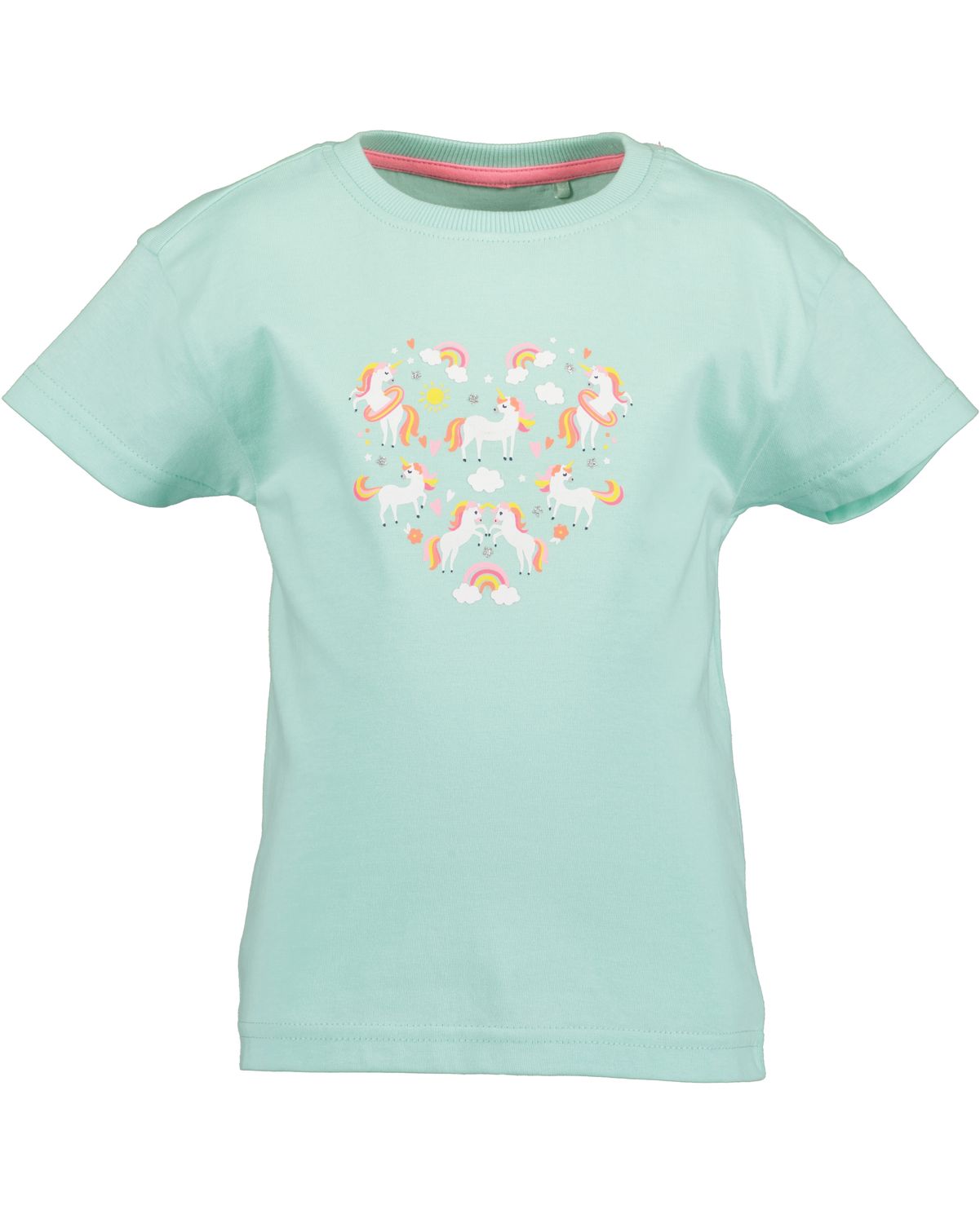 Blue Seven t shirt groen unicorn