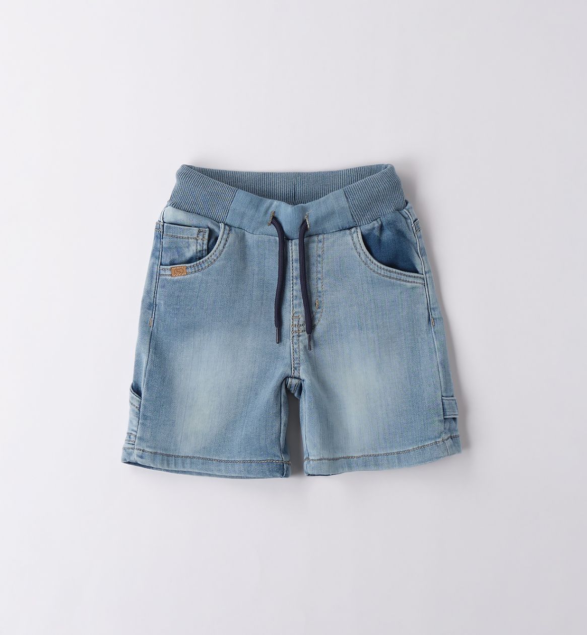 Sarabanda jeansshort met elastiek
