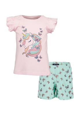 Blue Seven zomerpyjama set unicorn glow in the dark
