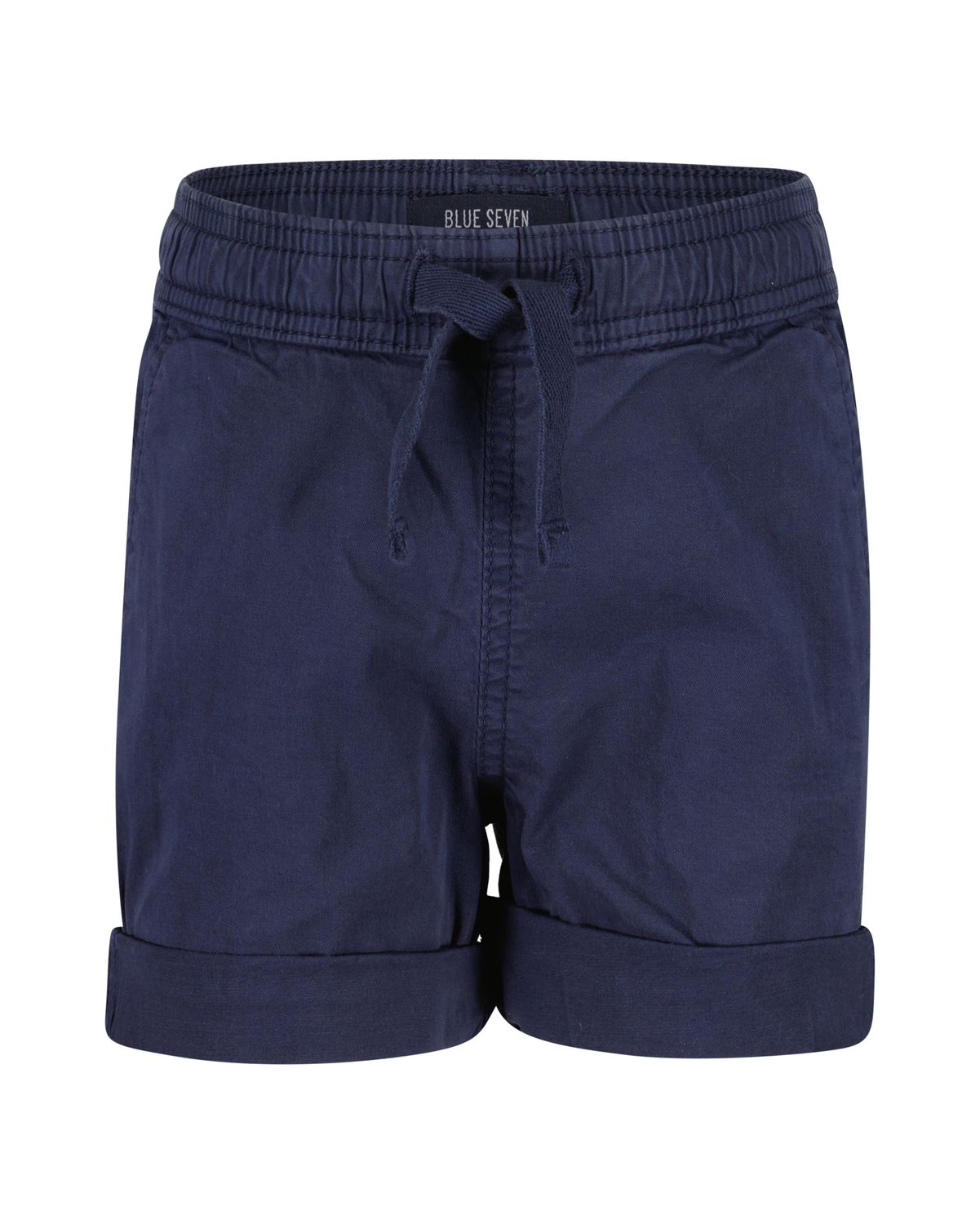 Blue Seven geklede short donkerblauw