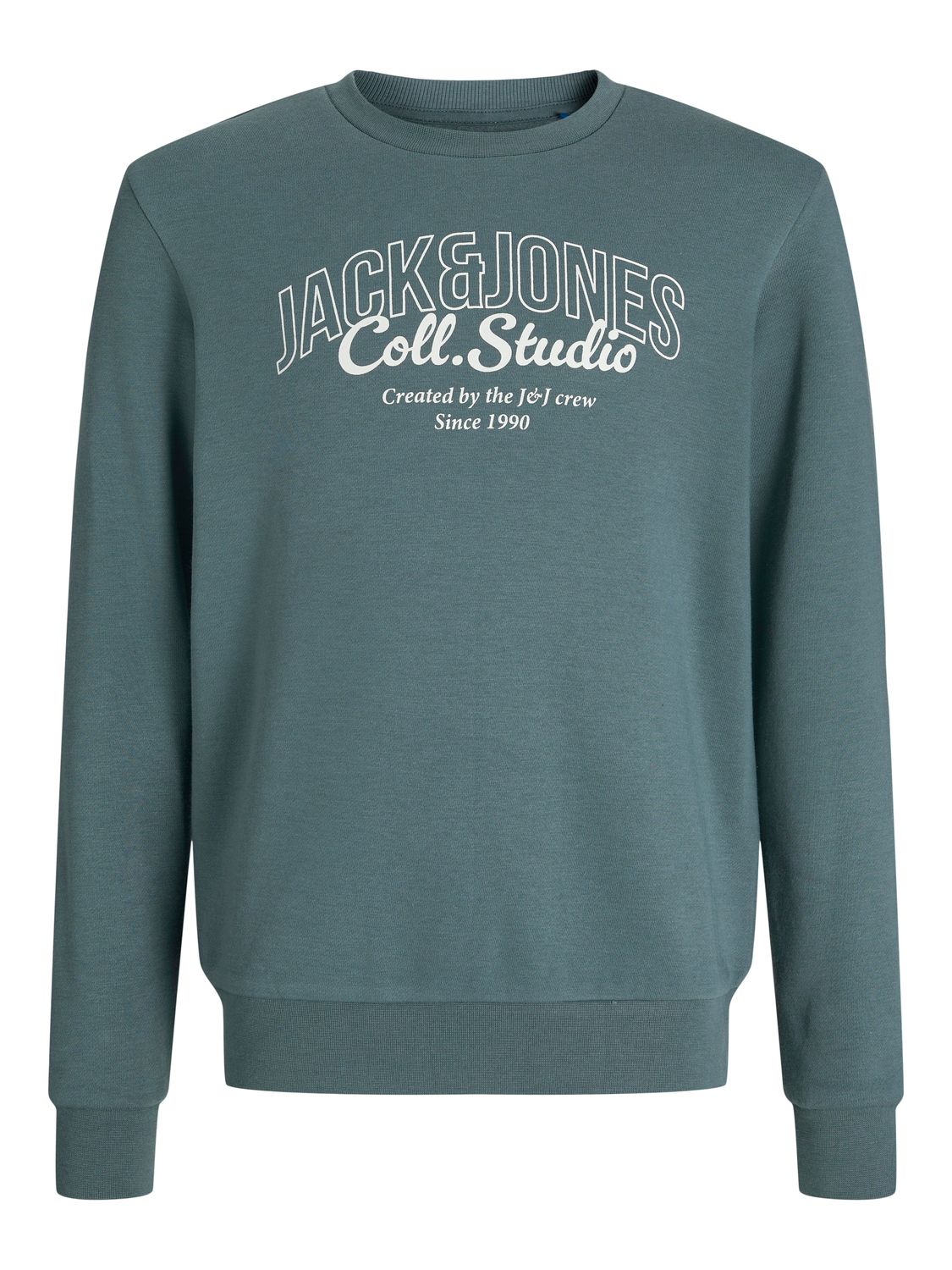 Jack&amp;Jones Makoto crew neck stormy wheater
