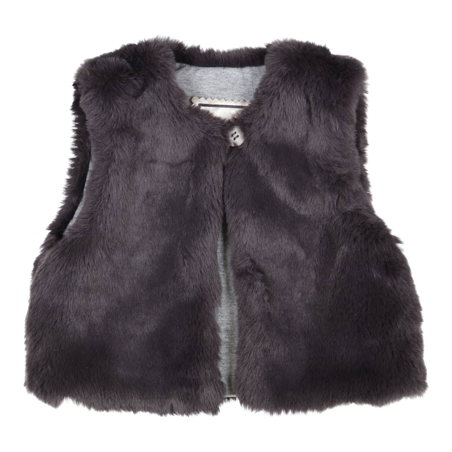 Gymp Gilet Isolde antraciet