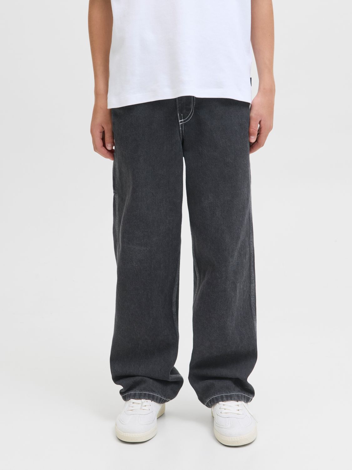 Jack&amp;Jones Baggy Alex Black denim