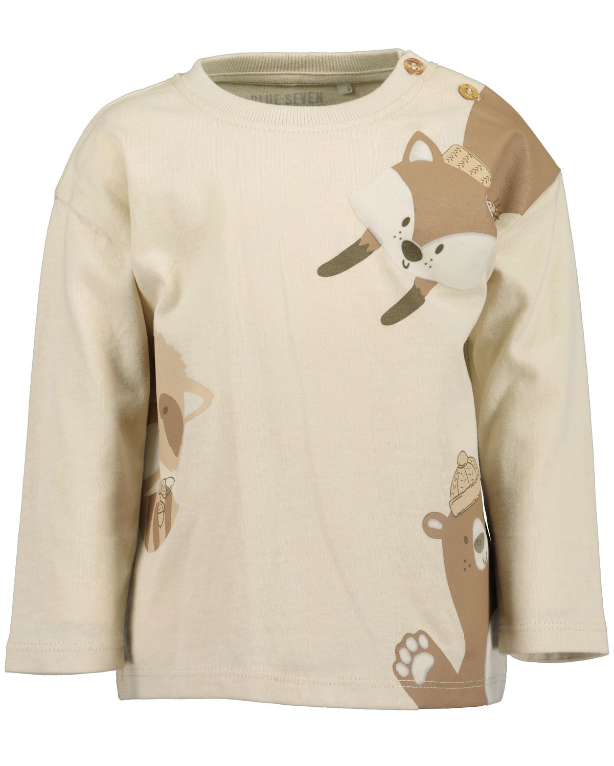 Blue Seven longsleeve forest friends