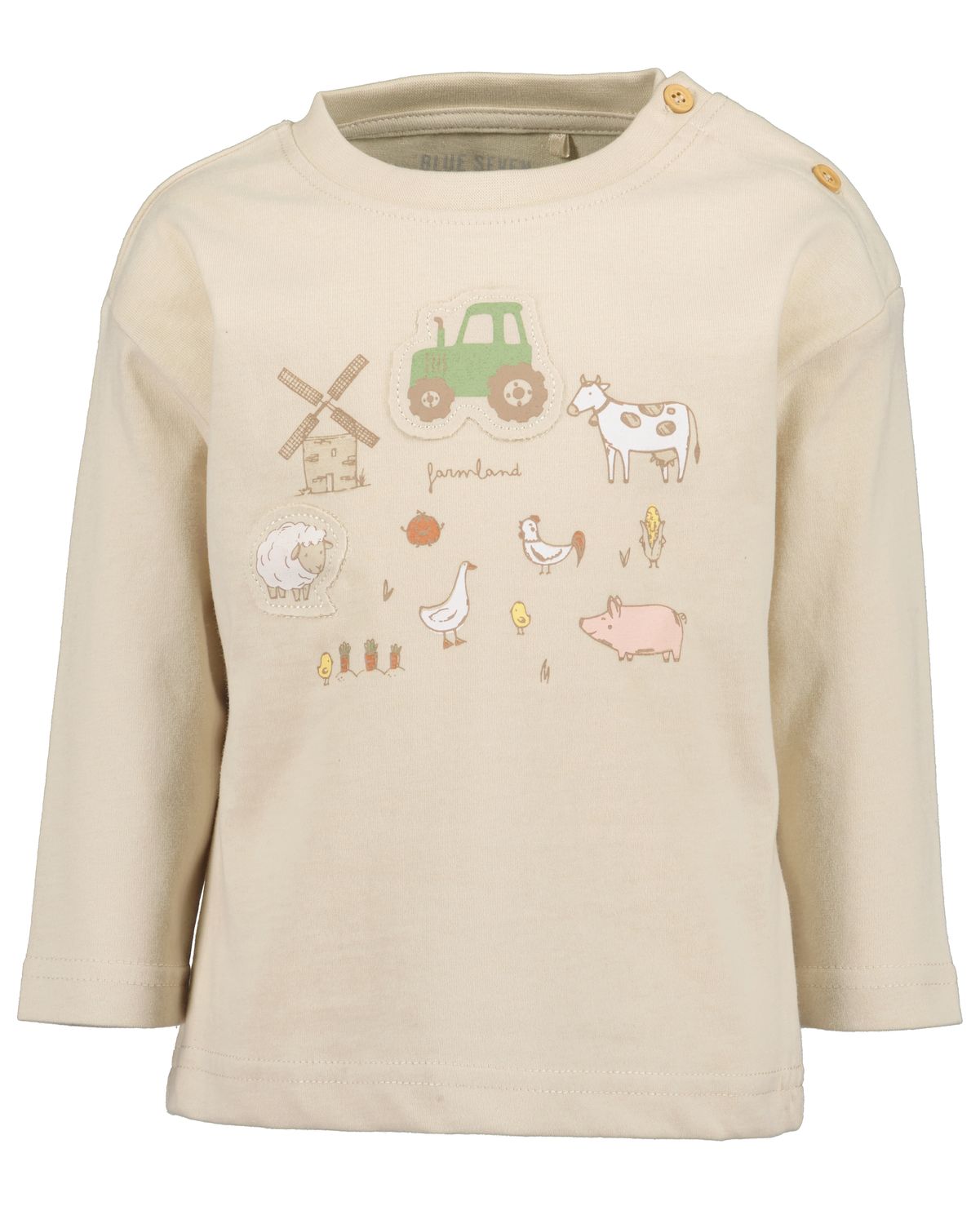 Blue Seven longsleeve farmland