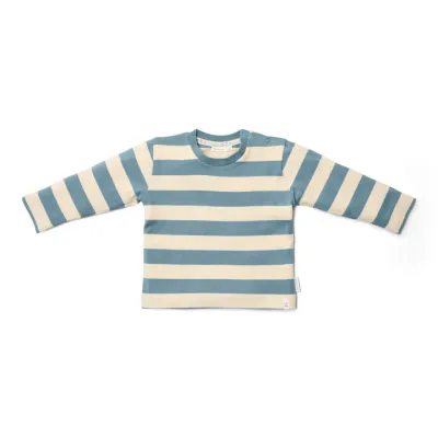 Little Dutch longsleeve stone blue stripe