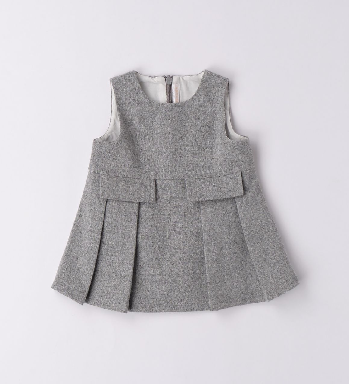 Minibanda overgooier grijs