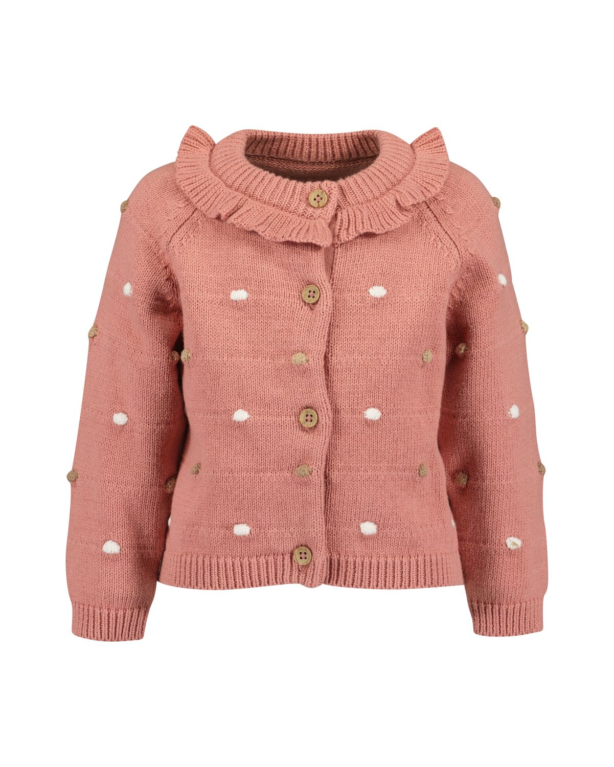 Blue Seven golfje gebreid roze