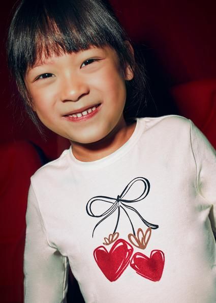 Mayoral longsleeve hart met skruntch