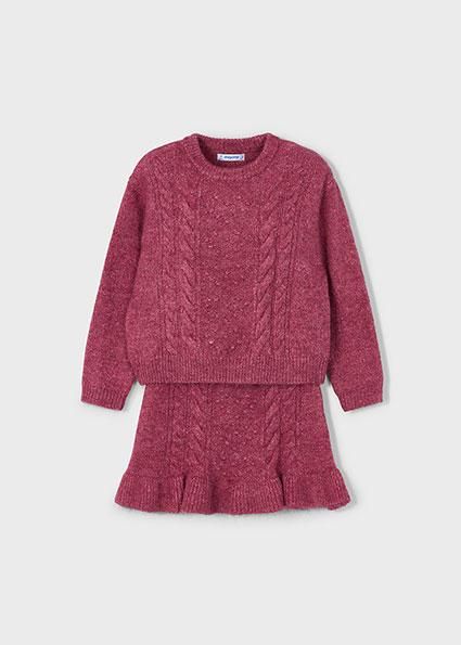 Mayoral gebreide set Cereza Mez
