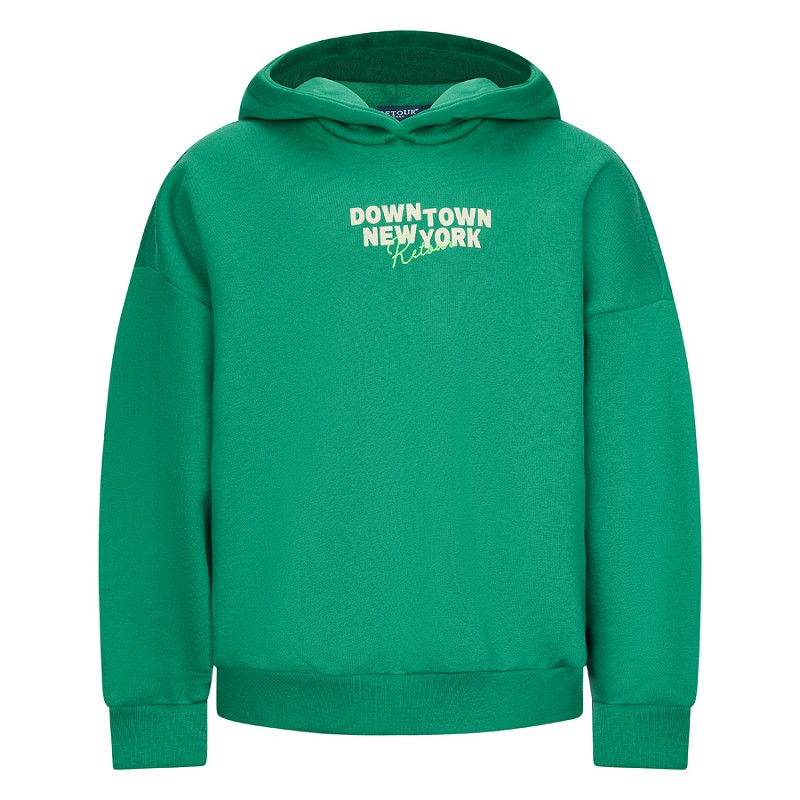Retour hoodie Romy Forest Green