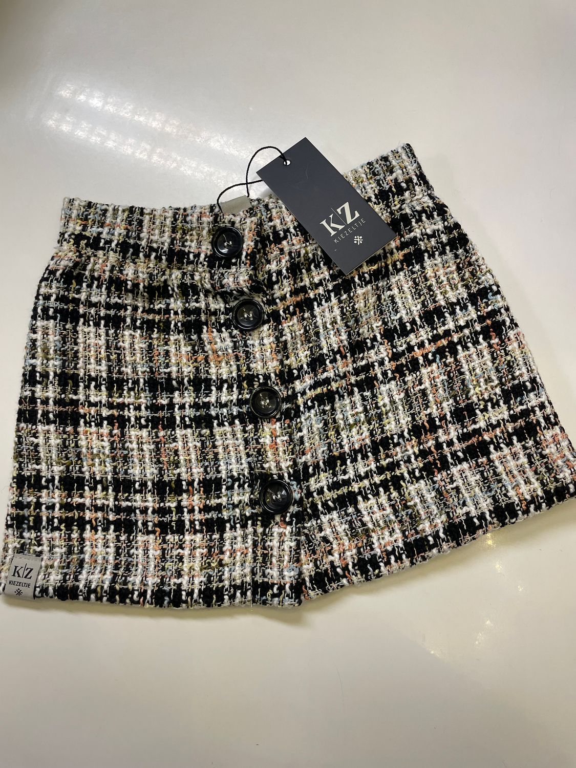 Kiezeltje skirt Carla check Chanel