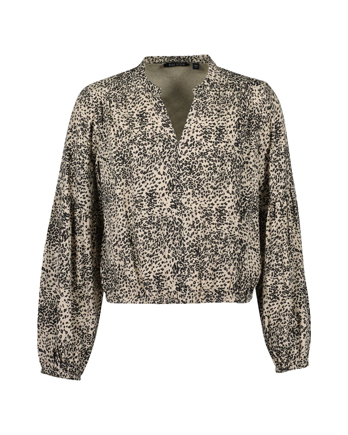 Blue Seven top leopard